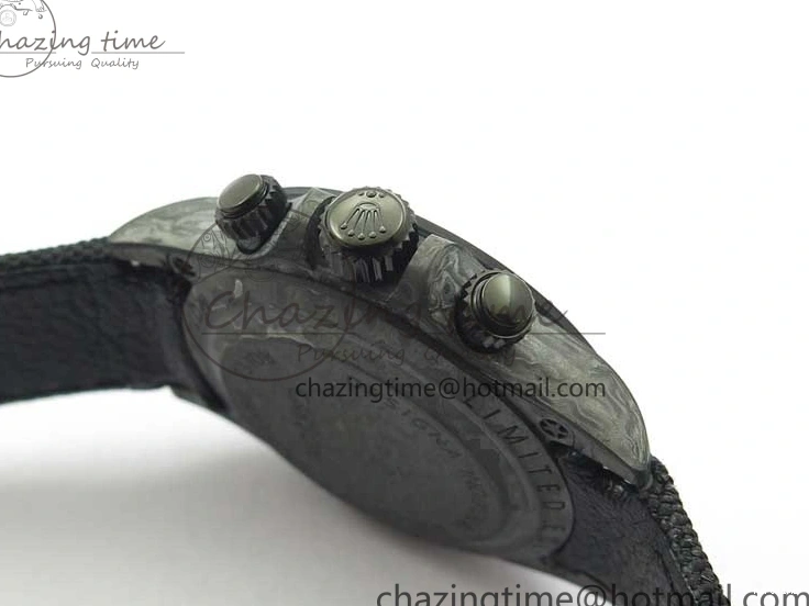 MiroTime 0104 Daytona DIW Carbon Noob 1:1 Best Edition Black Dial on Nylon Strap SA Modern 2611